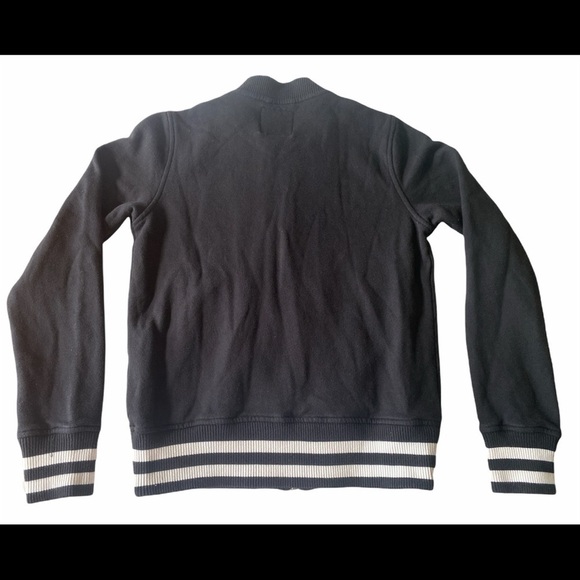 Roots - Varsity black and white jacket - Picture 2 of 5